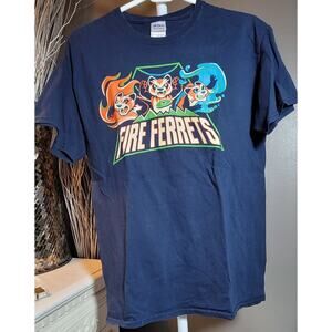 Fire Ferrets Graphic Shirt Avatar Legend of Korra Unofficial Merchandise Sz M